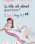 Question Mark Hug Pillow